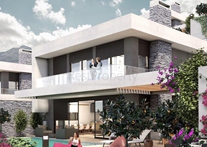 اطلالة بحر - مناسبة للجنسية التركية -فلل حديثة في كارجي جاك / الانيا 