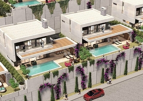 اطلالة بحر - مناسبة للجنسية التركية -فلل حديثة في كارجي جاك / الانيا 