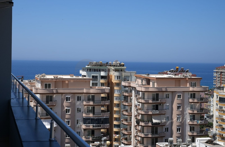 اطلالة بحر - دوبلكس 5 غرف وصالة -اثاث انيق -في مهموتلار / الانيا 