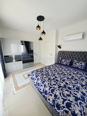 اطلالة بحر - دوبلكس 5 غرف وصالة -اثاث انيق -في مهموتلار / الانيا 