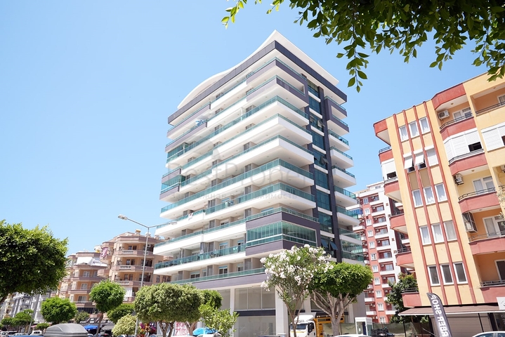 اطلالة بحر - دوبلكس 5 غرف وصالة -اثاث انيق -في مهموتلار / الانيا 