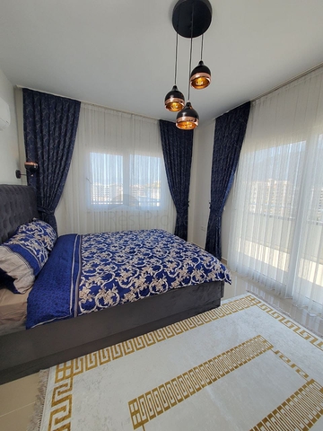 اطلالة بحر - دوبلكس 5 غرف وصالة -اثاث انيق -في مهموتلار / الانيا 