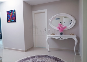 اطلالة بحر - دوبلكس 5 غرف وصالة -اثاث انيق -في مهموتلار / الانيا 