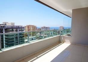 اطلالة بحر - دوبلكس 5 غرف وصالة -اثاث انيق -في مهموتلار / الانيا 