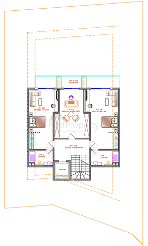 فيلا مستقلة - 5 غرف وصالة -مسبح خاص -في مركز الانيا 