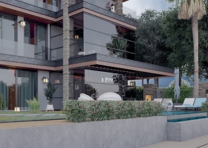 فيلا مستقلة - 5 غرف وصالة -مسبح خاص -في مركز الانيا 