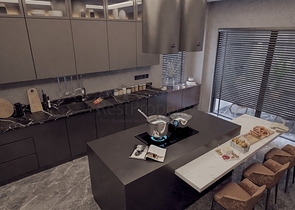 فيلا مستقلة - 5 غرف وصالة -مسبح خاص -في مركز الانيا 