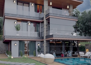 فيلا مستقلة - 5 غرف وصالة -مسبح خاص -في مركز الانيا 