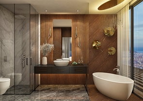 اطلالة بحر ساحرة - مجمع فاخر -في مركز مدينة الانيا 