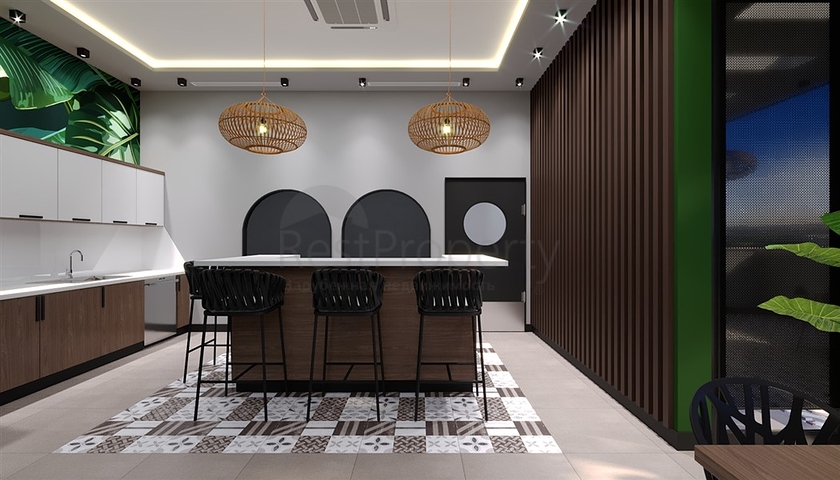 شقق فاخرة -ضمن مجمع قيد الانشاء -في مهموتلار / الانيا 