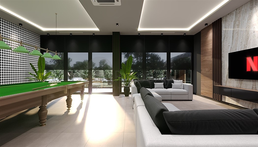 شقق فاخرة -ضمن مجمع قيد الانشاء -في مهموتلار / الانيا 