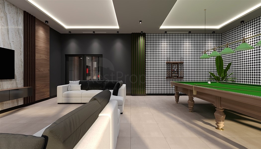 شقق فاخرة -ضمن مجمع قيد الانشاء -في مهموتلار / الانيا 