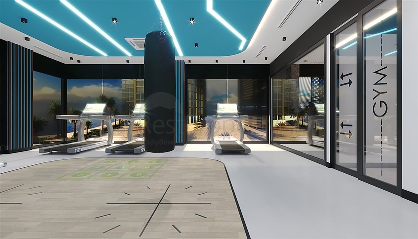 شقق فاخرة -ضمن مجمع قيد الانشاء -في مهموتلار / الانيا 