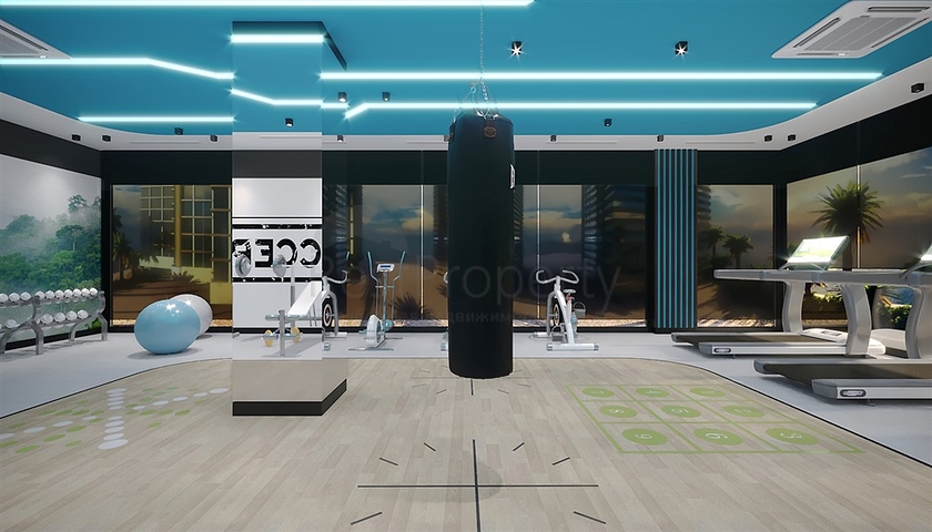 شقق فاخرة -ضمن مجمع قيد الانشاء -في مهموتلار / الانيا 