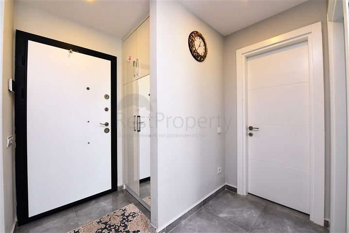 شقة مفروشة -تصميم 1+1 -ضمن مجمع سكني -في مهموتلار / الانيا 