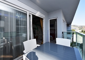 شقة مفروشة -تصميم 1+1 -ضمن مجمع سكني -في مهموتلار / الانيا 