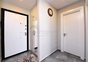 شقة مفروشة -تصميم 1+1 -ضمن مجمع سكني -في مهموتلار / الانيا 