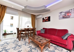 شقة مفروشة -تصميم 1+1 -ضمن مجمع سكني -في مهموتلار / الانيا 