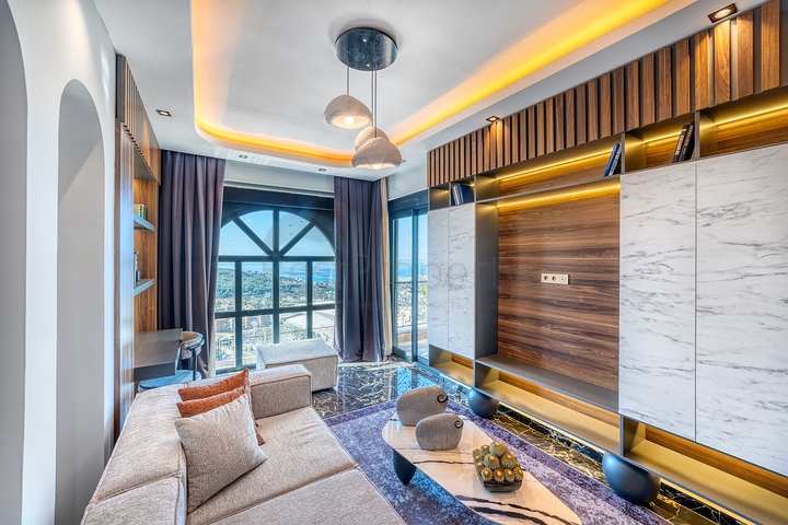 فلل فاخرة باطلالة بحرية - قيد الانشاء -في كارجي جاك / الانيا 