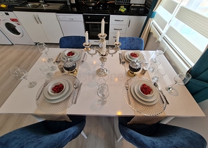 اطلالة بحر -شقة مفروشة تصميم 1+1- في مهموتلار / الانيا 