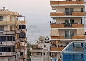 اطلالة بحر -شقة مفروشة تصميم 1+1- في مهموتلار / الانيا 