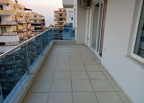 اطلالة بحر -شقة مفروشة تصميم 1+1- في مهموتلار / الانيا 