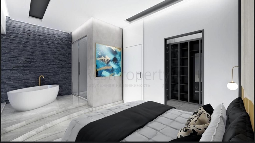 فلل فاخرة قيد الانشاء - تصميم 1+3 - في افسلار / الانيا 