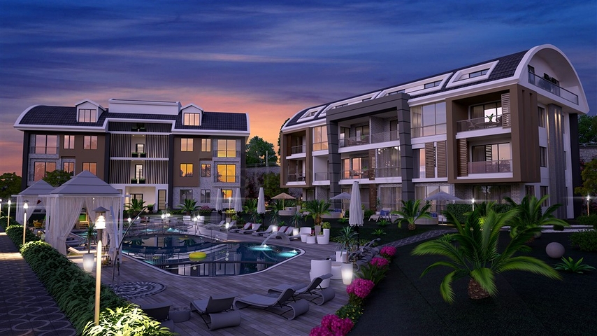 اطلالة بحر وقلعة -شقق وبنتهاوس -مجمع قيد الانشاء -في مركز الانيا 