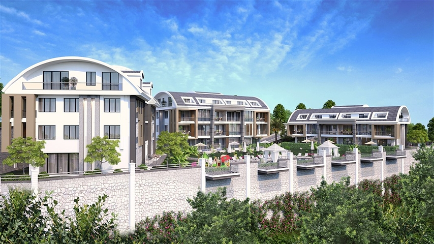 اطلالة بحر وقلعة -شقق وبنتهاوس -مجمع قيد الانشاء -في مركز الانيا 