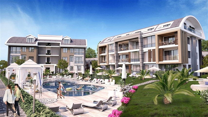 اطلالة بحر وقلعة -شقق وبنتهاوس -مجمع قيد الانشاء -في مركز الانيا 