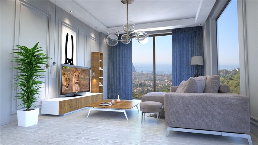 اطلالة بحر وقلعة -شقق وبنتهاوس -مجمع قيد الانشاء -في مركز الانيا 