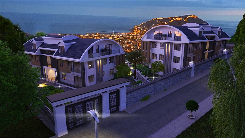 اطلالة بحر وقلعة -شقق وبنتهاوس -مجمع قيد الانشاء -في مركز الانيا 