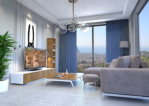 اطلالة بحر وقلعة -شقق وبنتهاوس -مجمع قيد الانشاء -في مركز الانيا 