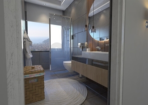 اطلالة بحر وقلعة -شقق وبنتهاوس -مجمع قيد الانشاء -في مركز الانيا 