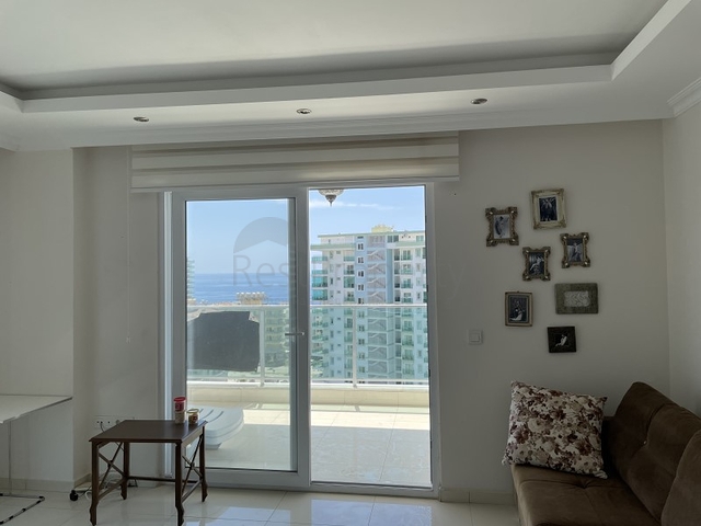 اطلالة بحر - شقة 1+1 - ضمن مجمع سكني -في مهموتلار / الانيا 