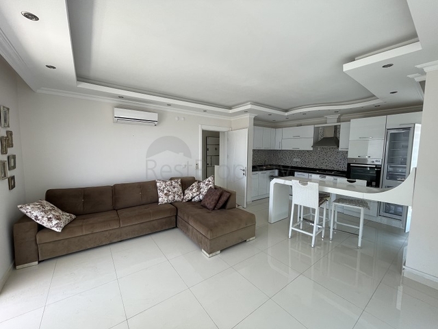 اطلالة بحر - شقة 1+1 - ضمن مجمع سكني -في مهموتلار / الانيا 