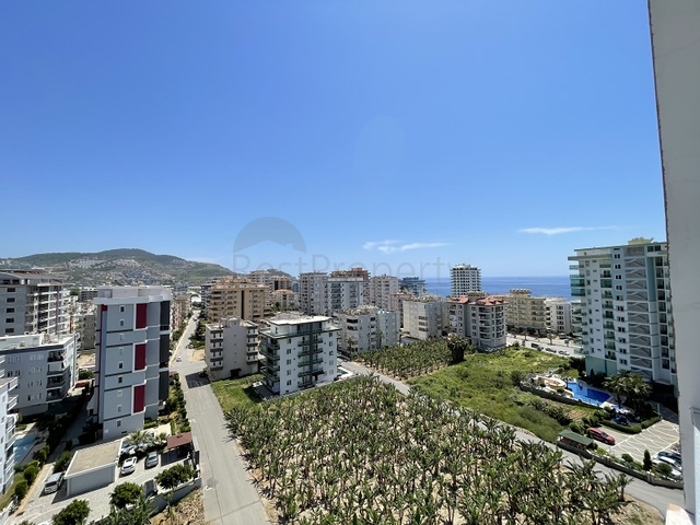 اطلالة بحر - شقة 1+1 - ضمن مجمع سكني -في مهموتلار / الانيا 