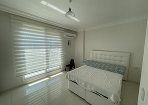 اطلالة بحر - شقة 1+1 - ضمن مجمع سكني -في مهموتلار / الانيا 