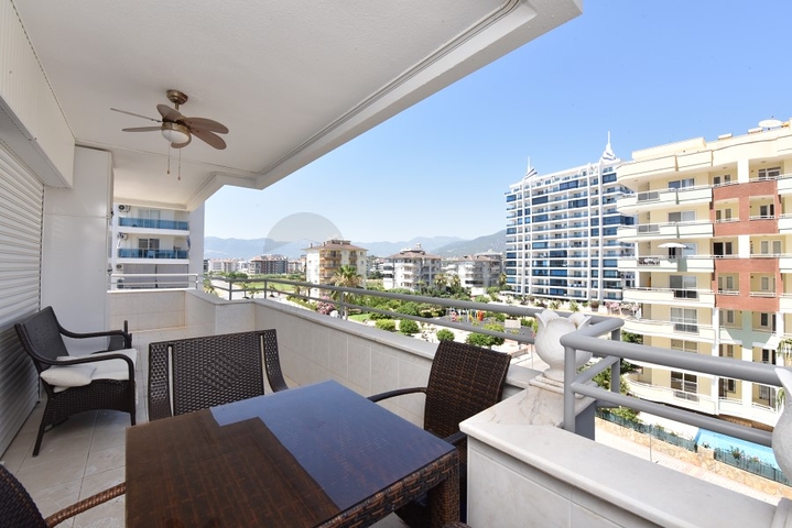 اطلالة بحرية -شقة 2 غرفة وصالة -مفروشة -في  مهموتلار / الانيا 