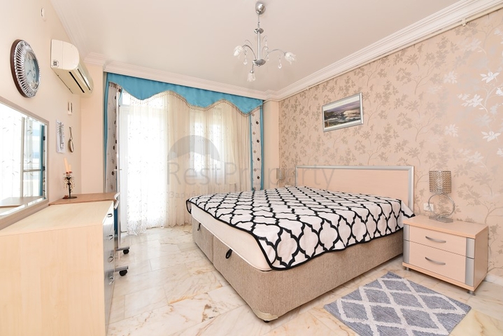 اطلالة بحرية -شقة 2 غرفة وصالة -مفروشة -في  مهموتلار / الانيا 