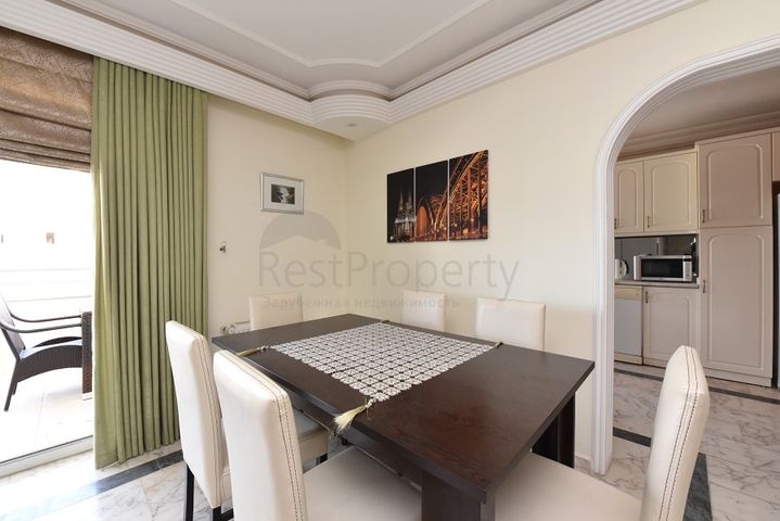 اطلالة بحرية -شقة 2 غرفة وصالة -مفروشة -في  مهموتلار / الانيا 