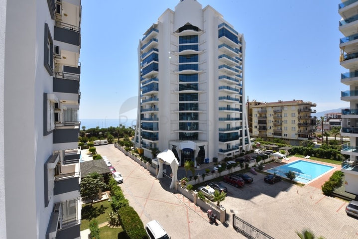 اطلالة بحرية -شقة 2 غرفة وصالة -مفروشة -في  مهموتلار / الانيا 