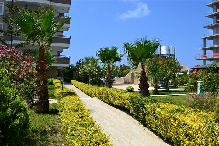 اطلالة بحرية -شقة 2 غرفة وصالة -مفروشة -في  مهموتلار / الانيا 