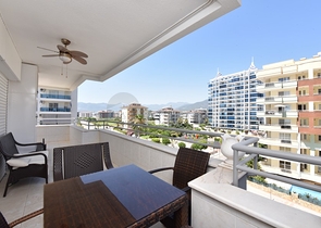 اطلالة بحرية -شقة 2 غرفة وصالة -مفروشة -في  مهموتلار / الانيا 