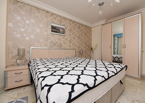 اطلالة بحرية -شقة 2 غرفة وصالة -مفروشة -في  مهموتلار / الانيا 