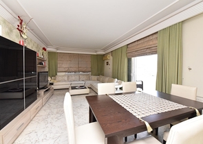 اطلالة بحرية -شقة 2 غرفة وصالة -مفروشة -في  مهموتلار / الانيا 