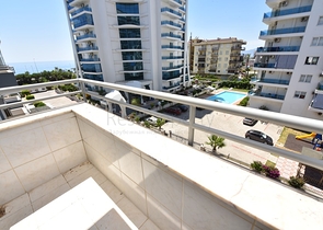 اطلالة بحرية -شقة 2 غرفة وصالة -مفروشة -في  مهموتلار / الانيا 