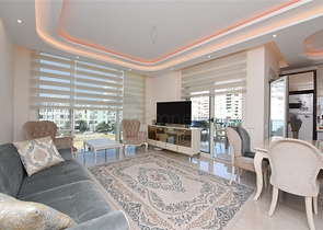 مجمع 5 نجوم - شقة 2 غرفة وصالة -مفروشة -في مهموتلار / الانيا 