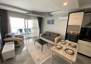 قريبة من البحر والخدمات -شقة غرفة وصالة مفروشة -في مهموتلار / الانيا 