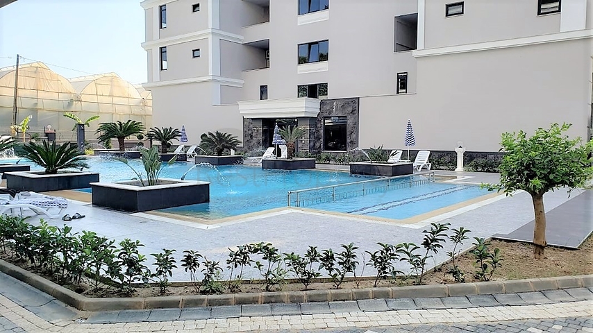 اطلالة بحر -مجمع فاخر -شقة غرفتين وصالة -في كارجي جاك / الانيا 